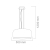 Lampa wisząca Lexus 500 S Orlicki Design